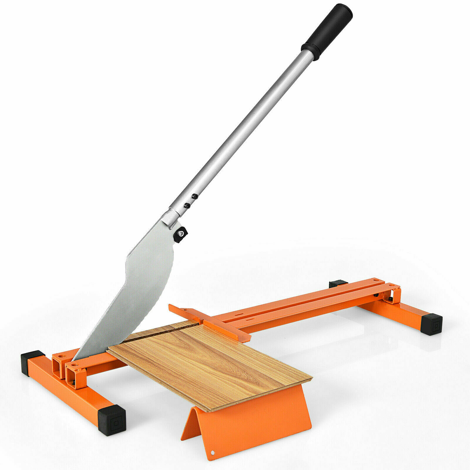 tonchean 12 inch Laminate Floor Cutter - Vinyl Wood Planks Cut Siding  Laminate Cutter Hand Tool Duty Steel 